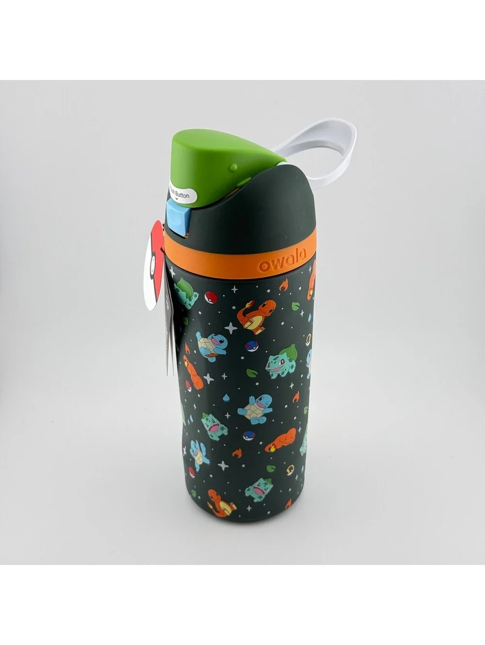 Owala Pokemon Kanto First Partners FreeSip 16oz Water Bottle NEW